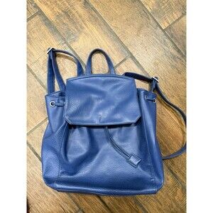 Matt and Nat Vegan Leather Backpack Blue